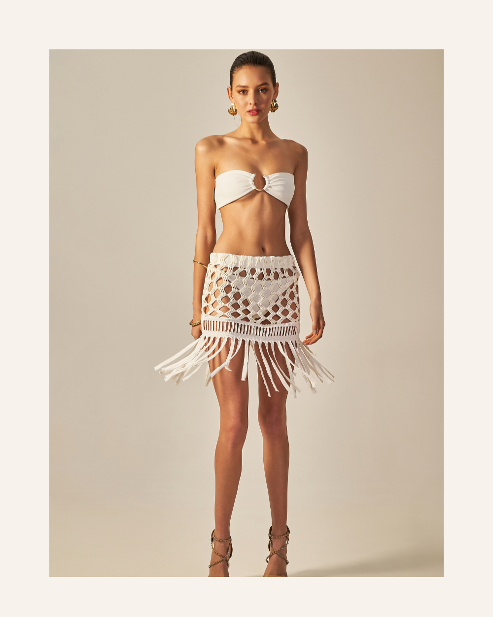 The Cala Fringe Skirt