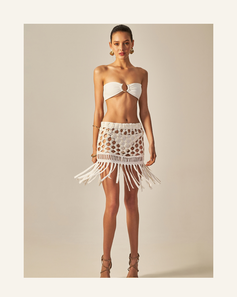 The Cala Fringe Skirt