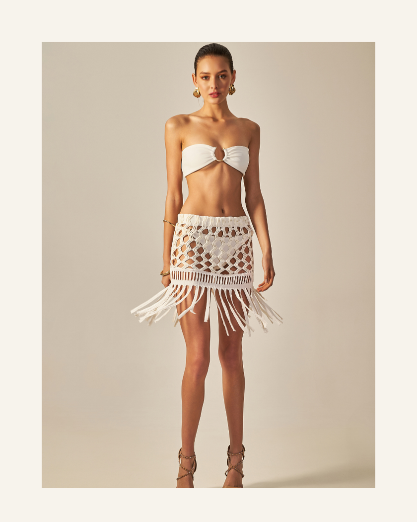 The Cala Fringe Skirt