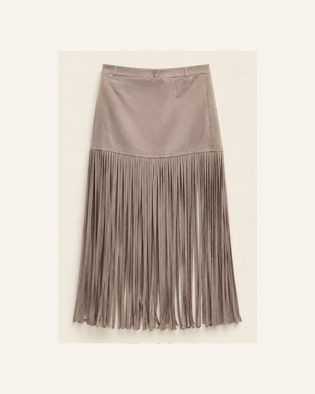 The Sedona Fringe Skirt