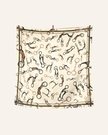 La Sella Silk Square