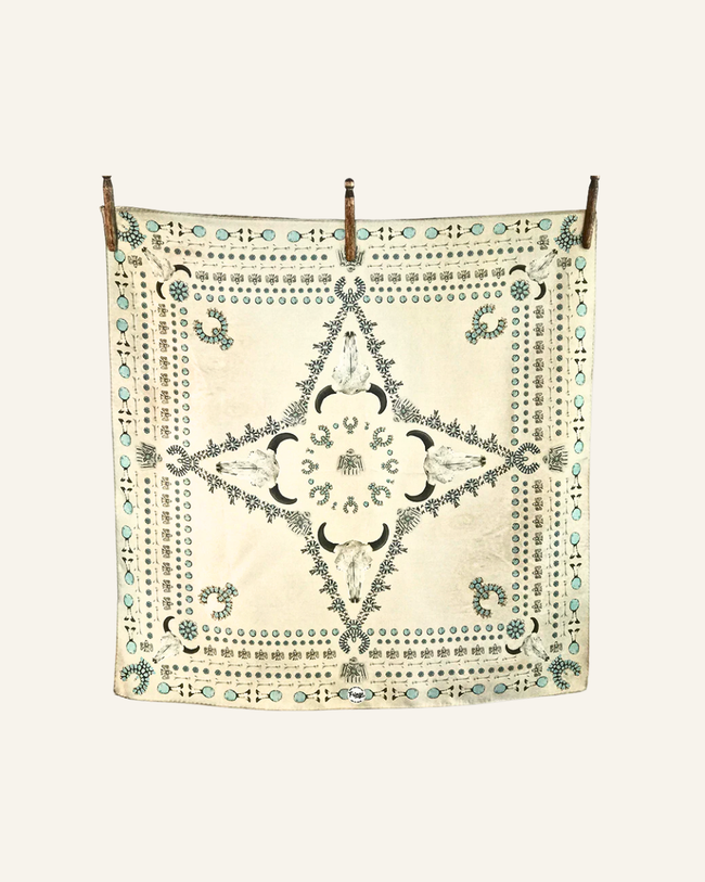 La Sella Silk Square