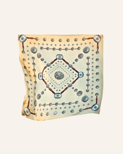 La Sella Silk Square
