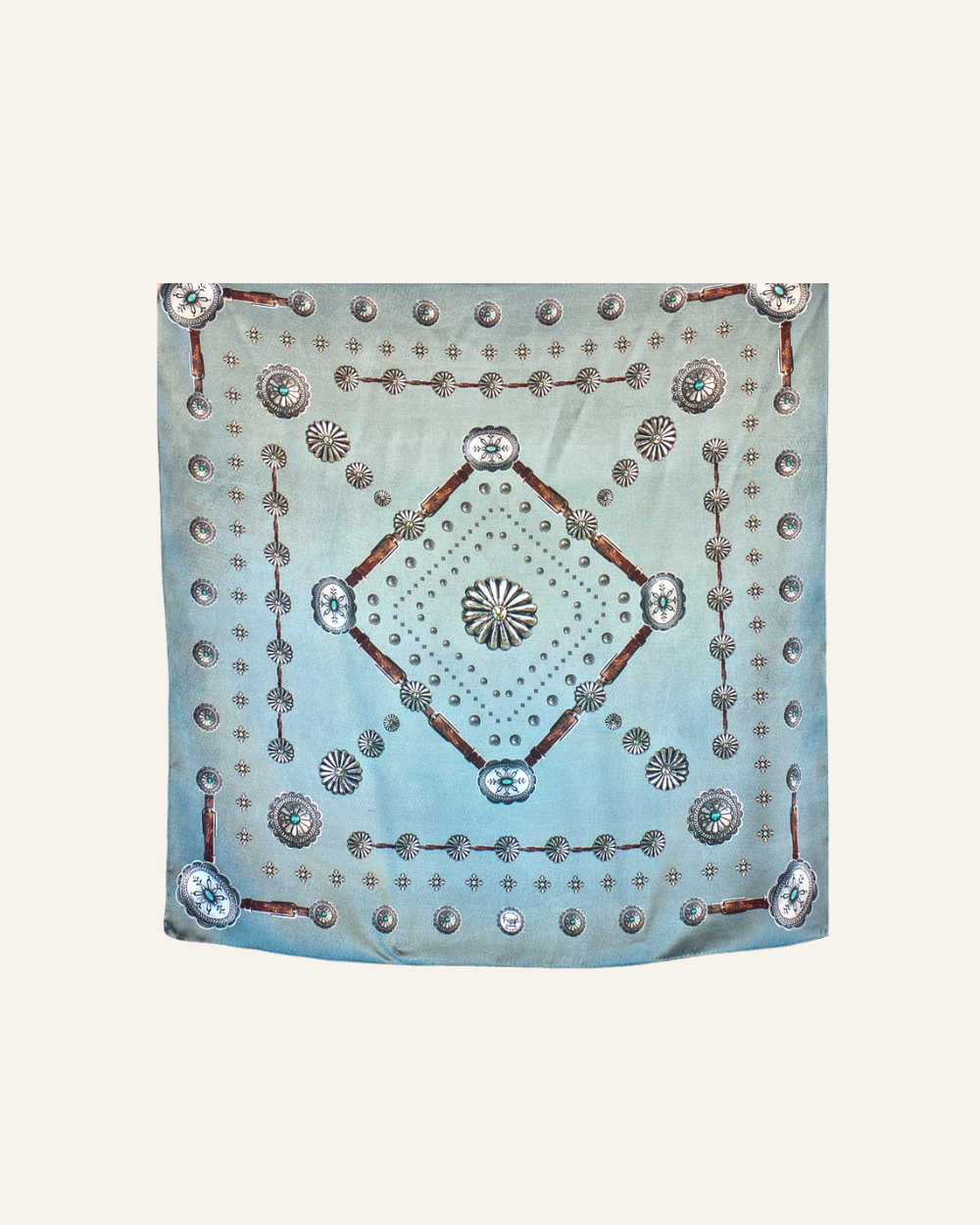 La Sella Silk Square