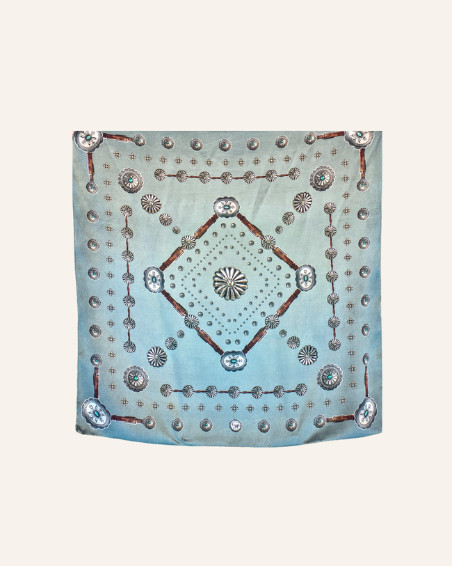 La Sella Silk Square